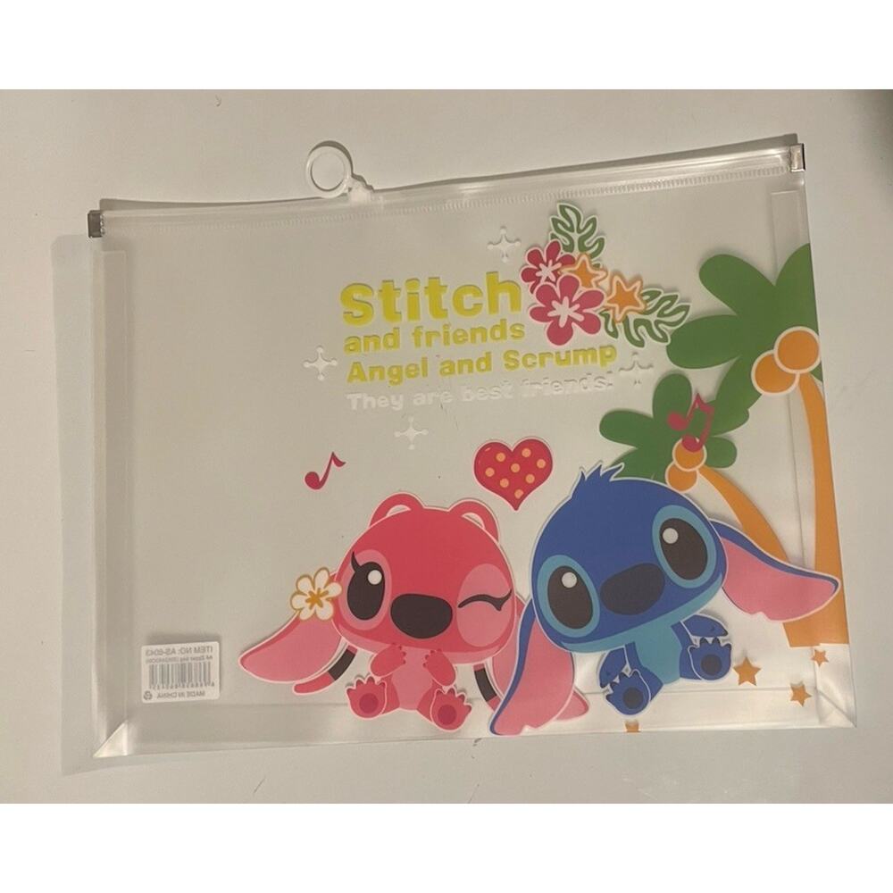 Stitch Zipper Pouch Variety Lilo & Stitch Choose Your Favorite Zip Pouch Design